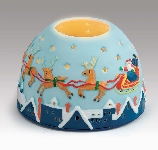 Rotating Candle Shade (Santa)