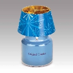 Spinning Shade With Candle (Blue)
