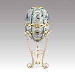 Imperial Porcelain Egg (Currier & Ives)