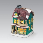 Illuminated Village (Green House)