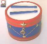 Mini Music Box (Drum With Train)