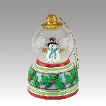 Mini Mini Musical Snowglobe - Snowman
