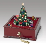 Illuminated Music Box - Open Train