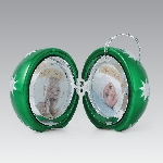 Musical Photo Ornament (Green)