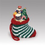 Porcelain Stocking Train (Mini)