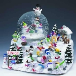 Snowmen Waterglobe Deluxe 