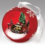 Musical Sparkling Ornament Train