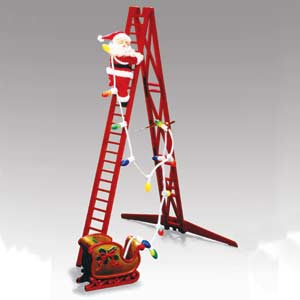 Stepping Santa