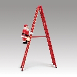 Outdoor Stepping Santa