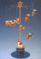 Santa And Reindeer Tree Top (2003)